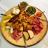 TopStyle Rustic Tree Round Platter